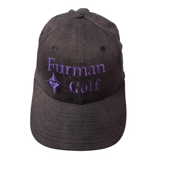 Furman Golf University Paladins New Era Strapback Hat Cap Ladies Made in USA Vtg - Picture 2 of 9